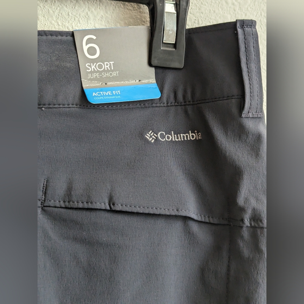 NWT Columbia Women's Midi Skirt - Dark Gray - Picture 2 of 9